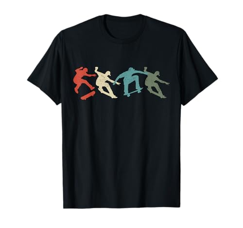 Skateboard Skateboarding Retro Gift T-Shirt