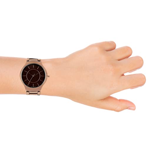 Image of Giordano Analog Stylish Watch for Women's Water Resistant Fashion Watch Round Shape with Stainless Steel Case Wrist Watch for Women /Ladies /Girls to Compliment Your Look /Ideal Gift for Women's-GZ-60044