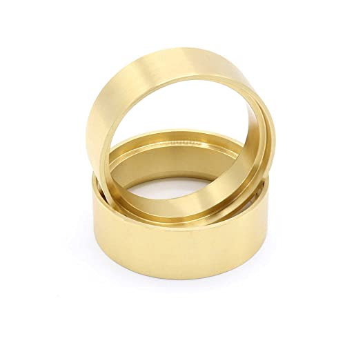 Vanquish Products 1.9 Brass 0.8 Wheel Clamp Rings Pair VPS05253 Electric Car/Truck Option Parts