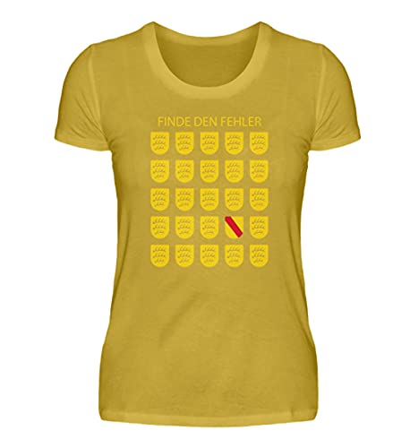 T-Shirt de Bain Württemberg Jaune pour Femme Taille M Finde Le défaut