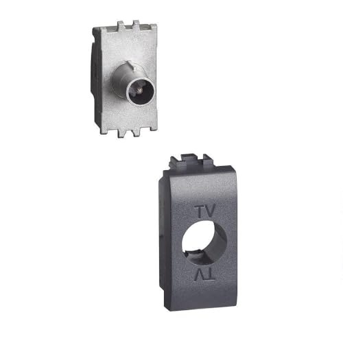 Bticino Livinglight 1 module noir L4202DN | Mecanisme appareillage electrique