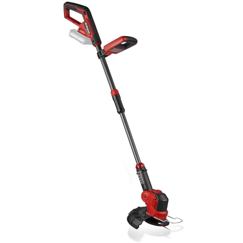 Einhell Coupe-Bordures sans Fil GE-CT 18/25 Li-Solo Power X-Change (18 V, Largeur de Coupe 25 cm, Bloc Moteur inclinable et pivotant, Vendu avec 20 Lames en Plastique,...