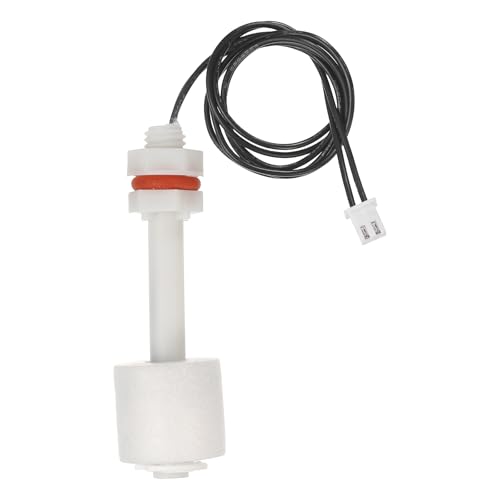 Interrupteur à flotteur en plastique M10 sourcing map avec tige de 63 cm