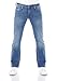 Produktbild MUSTANG Herren Jeans Hose Oregon Bootcut Männer Jeanshose Denim Stretch Baumwolle Blau Schwarz W30 W31 W32 W33 W34 W36 W38 W40, Größe:W 32 L 36, Farbe:Medium Blue Denim (682)