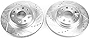 Power Stop AR8387XPR Drilled and Slotted Front Brake Rotor Pair