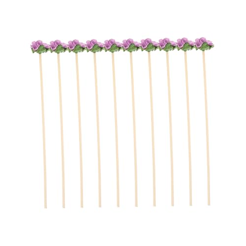 10 Varillas Difusoras de Rattán Natural para Aroma miniatura 1