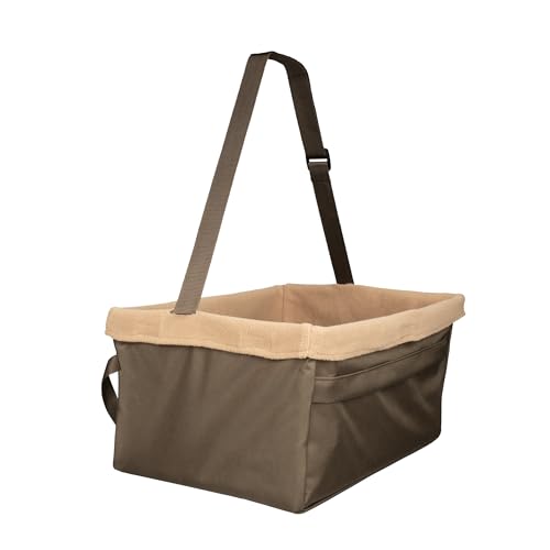 PetSafe Happy Ride Dog Booster Seat, Brown, Up to 12 lb - image 2