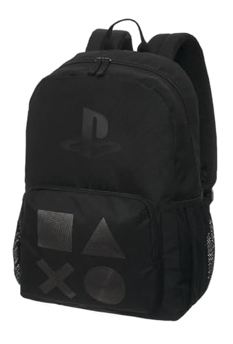 Mochila PlayStation de Costas All Black - Preto