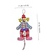 Milisten 2pcs Clown Marionette Puppet for Boy Girl String Puppet Toy for Interactive Play and for Parties and Family Bonding