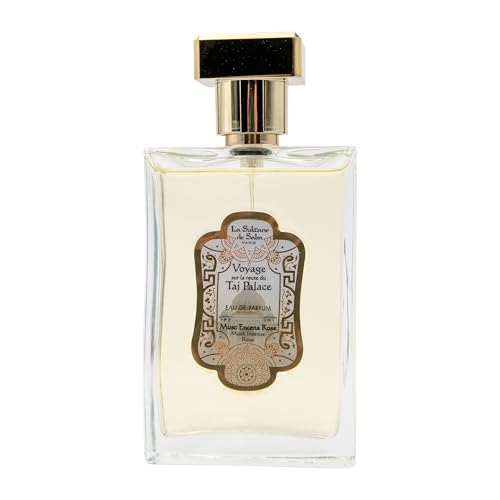 La Sultane de Saba - Eau de Parfum Voyage sur la ruta Taj Palace – Almizcle incienso rosa – 100 ml