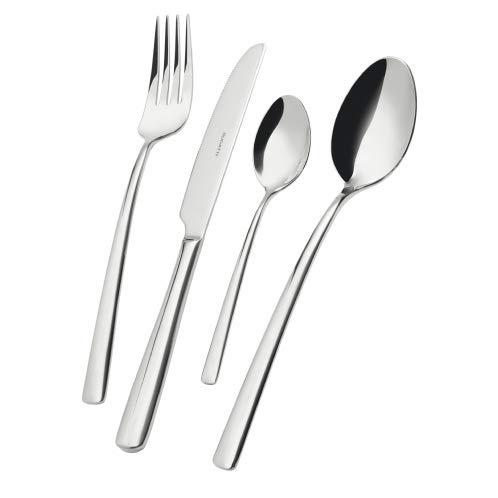 BUGATTI Metropolis Set de couverts de table 24 pièces ménagère acier inox durable