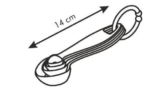 Tescoma Set di misurini in plastica Presto 4 pezzi