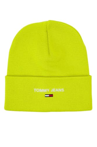 Tommy Hilfiger TJM Sport Neon Beanie Bonnet Neo Lime