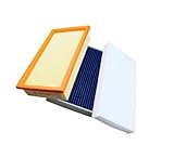 Set Car Engines Air Filter LR153587 LR153562 LR152100 Compatible for Land Rover 3.0L 4.4L