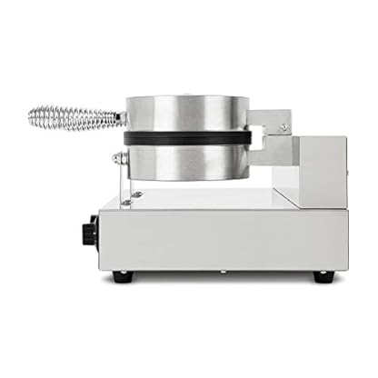 VERTES Waffeleisen doppelt, Hörncheneisen für Eiswaffeln, 48 Stück pro Std., Kegel, regelbar 0-300°C, Timer, teflonbeschichtet, Gusseisen Hörnchenautomat Edelstahlgehäuse, Hörnchen Waffle Maker 2000 W – Bild 5