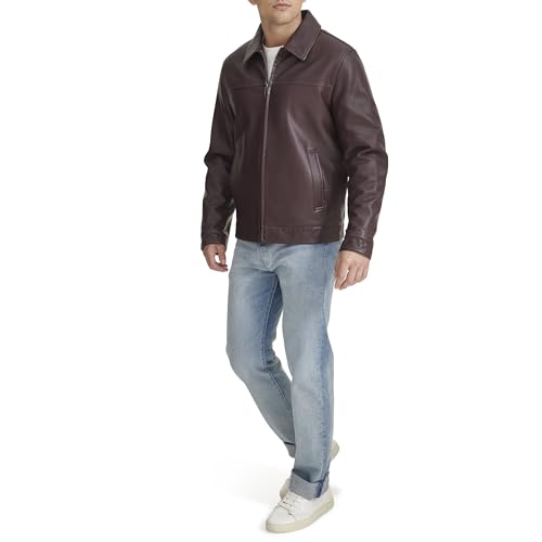 Image of Tommy Hilfiger Men's Tommy Hilfiger Men's Classic Faux Leather Jacket