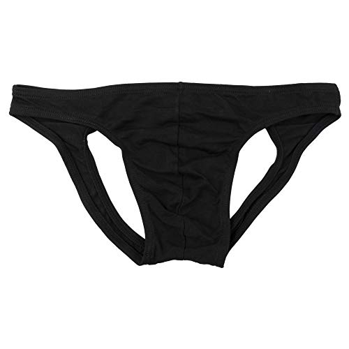Men's Sexy O-Back Bikini Briefs Open Pants Male Butt Lift Panties Underwear Shorts