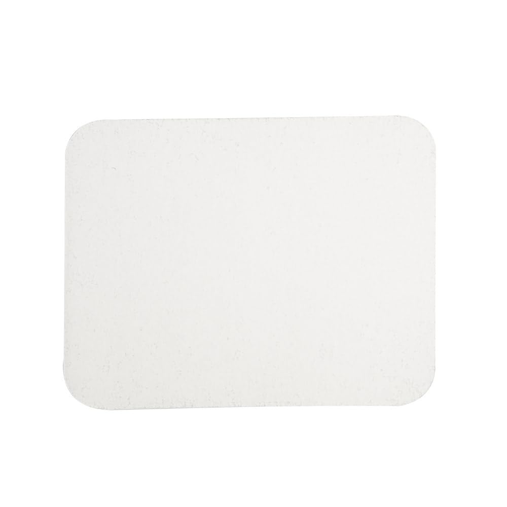 García de Pou 135.97 Tapas para Recipientes 3 Compartimentos, 22 x 17.2 cm, 800 unidades, Blanco