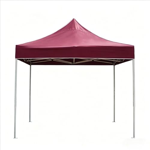 Cubiertas Impermeables Techo de Repuesto para Cenadores con Malla Transpirable, Lona de Repuesto para Jardín, Patio, Pabellón y Sombra(Vintage Red,2.0mx3.0m)