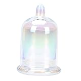 Porte-bougie – grâce à ce porte-bougie en forme de cloche en verre, vous pouvez vous détendre et profiter d'un moment de calme