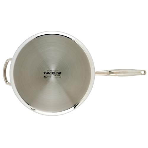 Winco TGAP-7 Tri-Ply Sauce Pan, Stainless Steel, Silver - Image 4