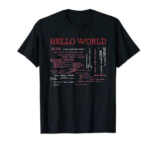 Desarrollador de software binario Ciencias de la Computación Programador divertido Camiseta