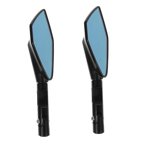 Espejos retrovisores para motocicleta de aluminio ajustables para motos deportivas y scooters