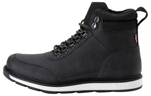 Levi'S Hombre Axel Boots, Regular Black, 43 EU, Black Normal, 43 EU