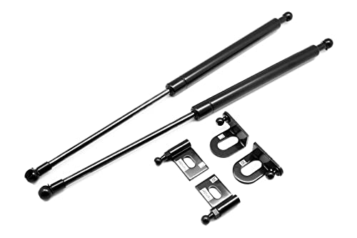 Autobahn88 Hood Lift Support, compatible with 1992-1995 Honda Civic EG (Matt Black)