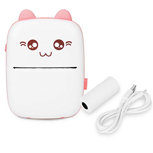Pocket Printer, Mini Bluetooth Mobile Printer, 200dpi Thermal Printer Compatible for Photo, Notes, Study, Journal, Fun, Work()