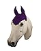 Horse Fly Bonnet with Scalloped Edges- Horse Size Only (Purple)