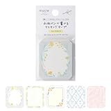 水性ペンで書けるマスキングテープ・フレーク「マステ」 マークス フラワー MST-FA42-E