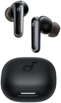 soundcore P40I by Anker,Noise Cancelling Wireless in Ear Earbuds,Adaptive Noise Cancelling to Environments,Heavy Bass,60H Playtime,2-in-1 Case and Phone Stand,Ipx5,Wireless Charging,Bluetooth 5.3