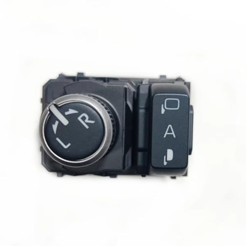 �Ԃ̃o�b�N�~���[����X�C�b�` Compatible With For Cruiser For Prado For Camry 2017 2018 + 8487247040 �Ԃ̃X�C�b�`�{�^��(Right A)