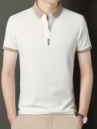 Image of Lymio Polo T Shirt for Men || T Shirt for Man || Collar T Shirt Style Men (Packs Also Available) (Polo-55-58)