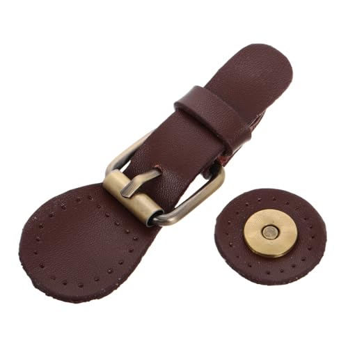 Ipetboom Hebilla De Cuero Para Bolso Cierres Magnéticos Para Monederos Cierre A Presión Correas Con Hebilla Para Coser Cierre De Bolso Cierre Magnético De Cuero Para Monedero Hebilla