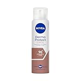 NIVEA Desodorante Antitranspirante Aerossol Derma Protect Clinical 150ml, Defesa Intensa 96h, Controle de Suor Extremo, Toque Suave, Protege a Pele