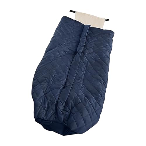 Chauffe-corps coupe-vent pour fauteuil roulant en tissu premium doux et fermeture robuste