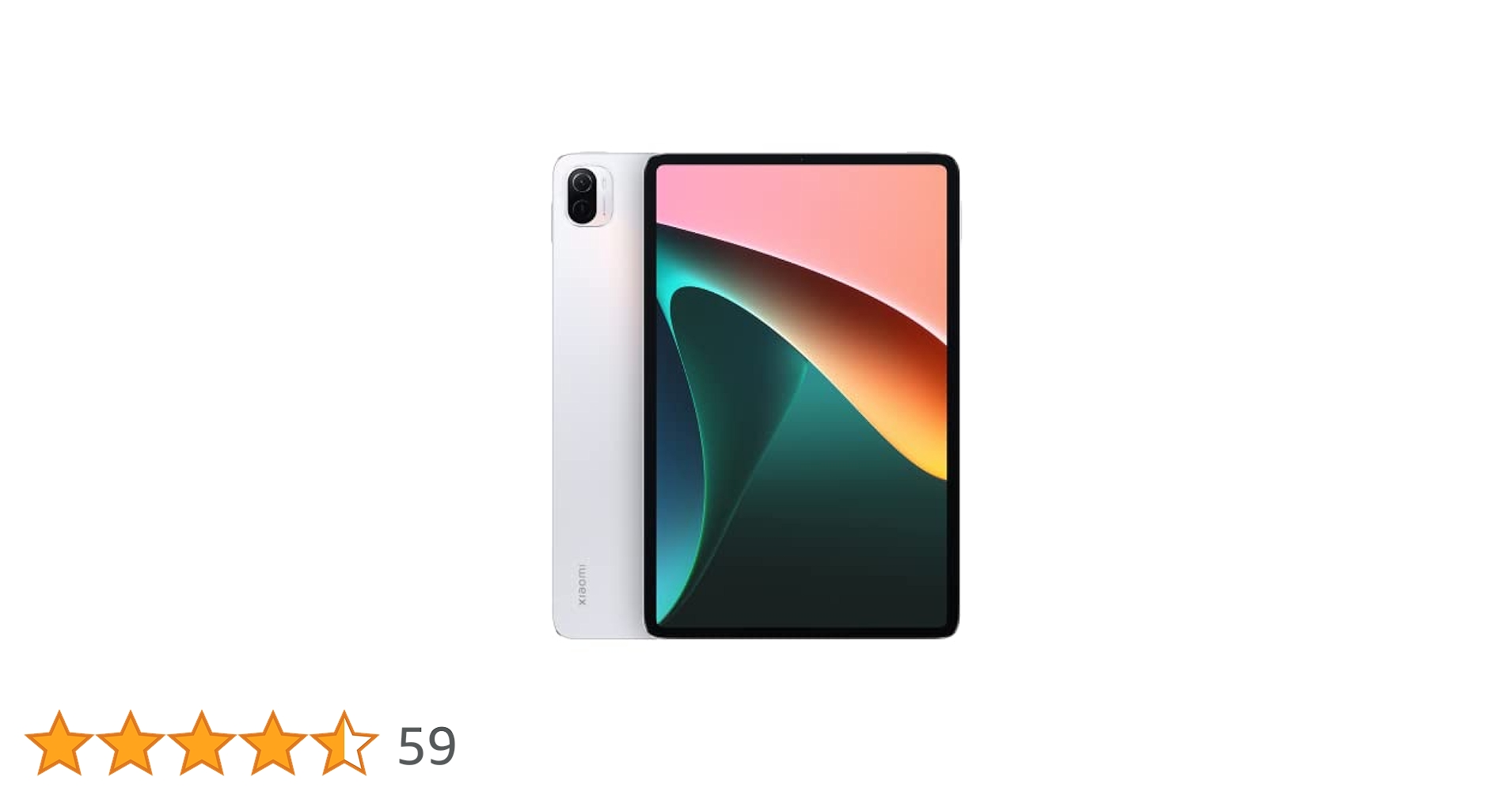 Xiaomi Pad 5 (11'', 128GB/6GB, Wi-Fi) - Pearl White: Tablets