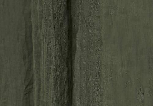 Jollein Baldachin Vintage Leaf Green - Höhe 245 cm - Betthimmel Babybett Kinderzimmer - Dunkelgrün