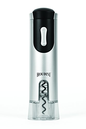 Metrokane Houdini Electric Corkscrew, Silver