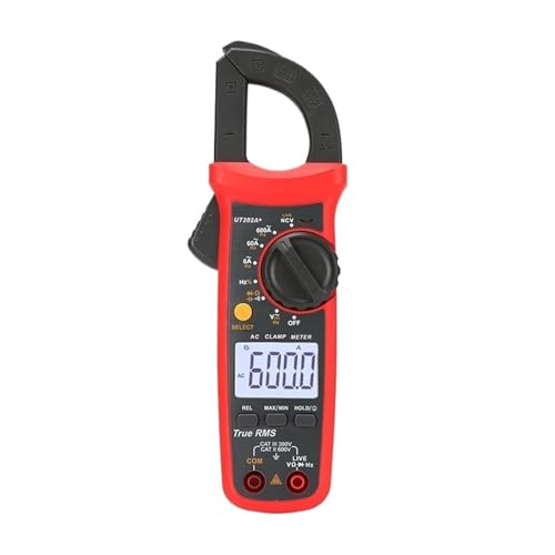 UT202A+ UT204+ Pinza Amperimétrica Digital AC DC Multímetro True RMS 400-600A Auto Rango Volímetro Prueba de Resistencia (UT204 Plus) miniatura 2