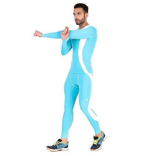 Image of ReDesign Apparels Men's Polyester Compression Tshirt for Gym, Running, Cycling, Yoga & All Sports