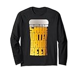 T-shirt Save Water Drink Beer T-shirt Save Water Drink Beer Party Maglia a Manica