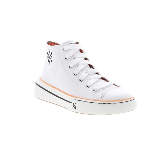 Skechers Mens Snoop Dogg Snoop One Doggy Bonez White Lifestyle Sneakers Shoes 10.5