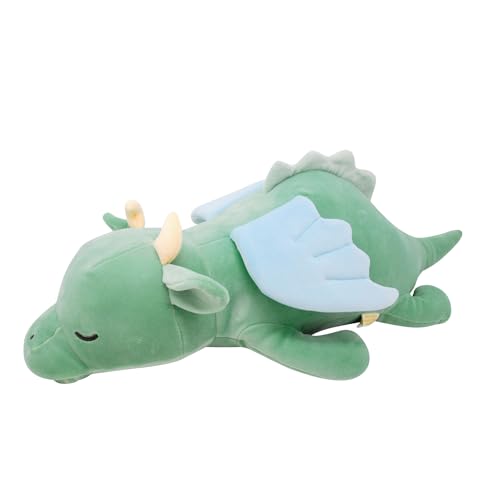 Nemu Nemu Animals - Grosse Peluche Kawaii Dragon - Grande Peluche Animaux Extra Douce et Douillette - Conçu au Japon - Taille L - 53 cm - Coussin Kawaii...