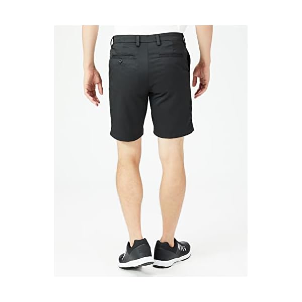 Amazon Essentials Men's Slim-Fit Stretch Golf Short, Black, 34 - Image 3