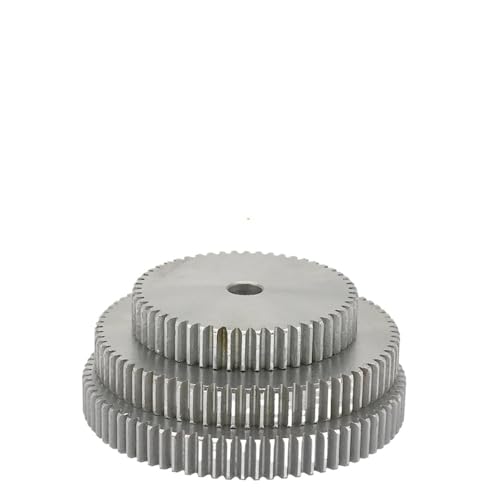 Engranaje cilíndrico 1M 75T de acero con diámetro interno de 10 mm
