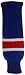 DoGree Hockey New York Rangers Knit Hockey Socks, Royal/White/Red, Intermediate/28-Inch