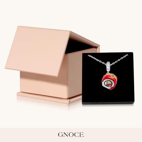 Image of GNOCE Japanese Charm Bead Silver Plated Pendant Dangle Charms fit Bracelet Jewelry Gift for Women
